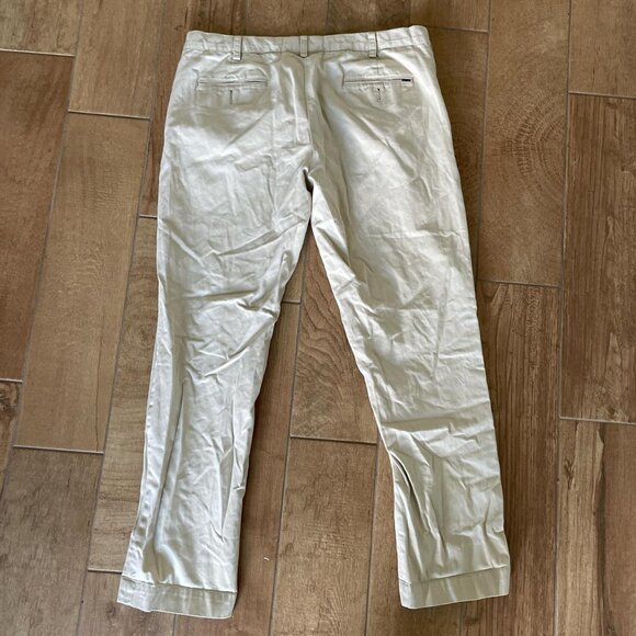 Polo Ralph Lauren beige casual chino pants slim fit men's 36/32 - Picture 7 of 8